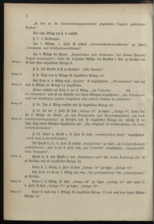 Post- und Telegraphen-Verordnungsblatt für das Verwaltungsgebiet des K.-K. Handelsministeriums 18990311 Seite: 6