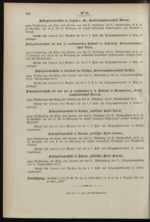 Post- und Telegraphen-Verordnungsblatt für das Verwaltungsgebiet des K.-K. Handelsministeriums 18990314 Seite: 4