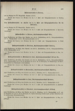 Post- und Telegraphen-Verordnungsblatt für das Verwaltungsgebiet des K.-K. Handelsministeriums 18990322 Seite: 3