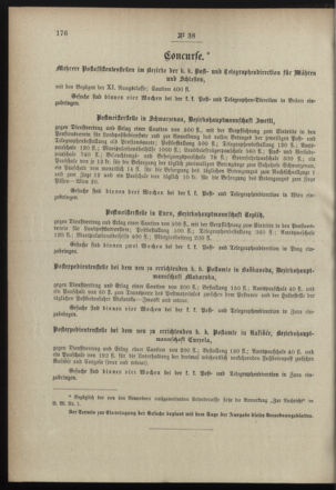 Post- und Telegraphen-Verordnungsblatt für das Verwaltungsgebiet des K.-K. Handelsministeriums 18990417 Seite: 14