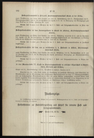 Post- und Telegraphen-Verordnungsblatt für das Verwaltungsgebiet des K.-K. Handelsministeriums 18990420 Seite: 4