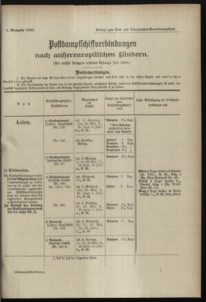 Post- und Telegraphen-Verordnungsblatt für das Verwaltungsgebiet des K.-K. Handelsministeriums 18990505 Seite: 5