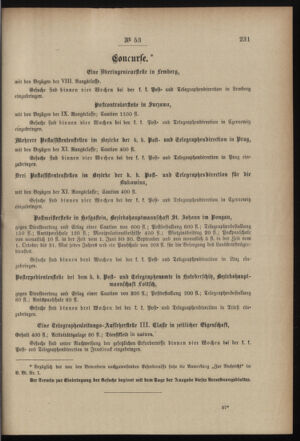 Post- und Telegraphen-Verordnungsblatt für das Verwaltungsgebiet des K.-K. Handelsministeriums 18990605 Seite: 3