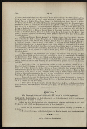 Post- und Telegraphen-Verordnungsblatt für das Verwaltungsgebiet des K.-K. Handelsministeriums 18990609 Seite: 4