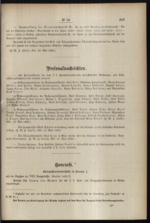 Post- und Telegraphen-Verordnungsblatt für das Verwaltungsgebiet des K.-K. Handelsministeriums 18990612 Seite: 3