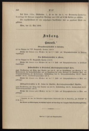 Post- und Telegraphen-Verordnungsblatt für das Verwaltungsgebiet des K.-K. Handelsministeriums 18990613 Seite: 4