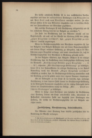 Post- und Telegraphen-Verordnungsblatt für das Verwaltungsgebiet des K.-K. Handelsministeriums 18990619 Seite: 6