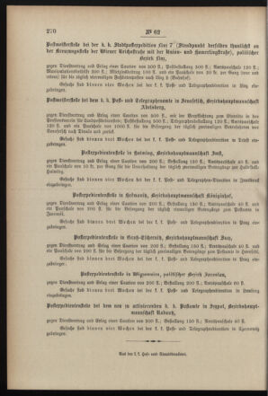 Post- und Telegraphen-Verordnungsblatt für das Verwaltungsgebiet des K.-K. Handelsministeriums 18990624 Seite: 4