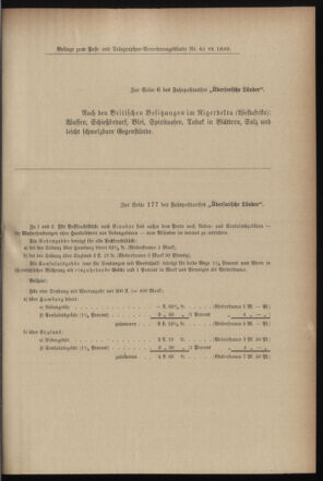 Post- und Telegraphen-Verordnungsblatt für das Verwaltungsgebiet des K.-K. Handelsministeriums 18990624 Seite: 9