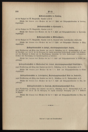 Post- und Telegraphen-Verordnungsblatt für das Verwaltungsgebiet des K.-K. Handelsministeriums 18990629 Seite: 4