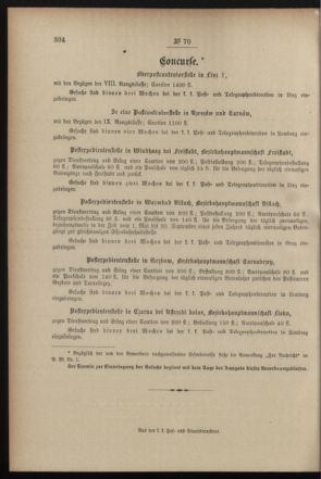 Post- und Telegraphen-Verordnungsblatt für das Verwaltungsgebiet des K.-K. Handelsministeriums 18990711 Seite: 16