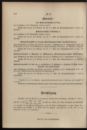 Post- und Telegraphen-Verordnungsblatt für das Verwaltungsgebiet des K.-K. Handelsministeriums 18990714 Seite: 4