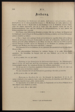 Post- und Telegraphen-Verordnungsblatt für das Verwaltungsgebiet des K.-K. Handelsministeriums 18990719 Seite: 4