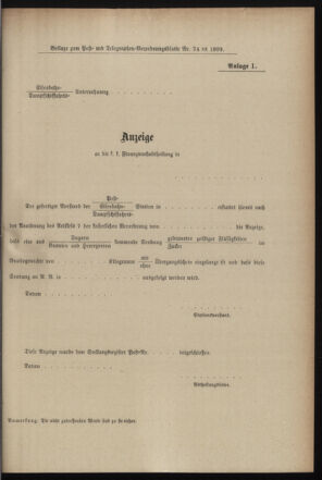 Post- und Telegraphen-Verordnungsblatt für das Verwaltungsgebiet des K.-K. Handelsministeriums 18990719 Seite: 5