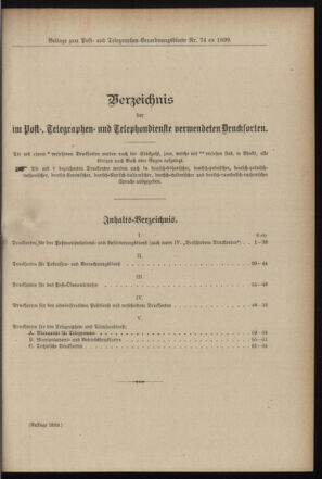 Post- und Telegraphen-Verordnungsblatt für das Verwaltungsgebiet des K.-K. Handelsministeriums 18990719 Seite: 9