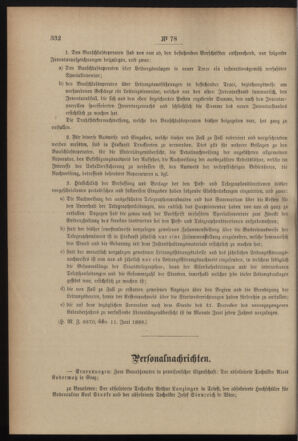 Post- und Telegraphen-Verordnungsblatt für das Verwaltungsgebiet des K.-K. Handelsministeriums 18990802 Seite: 2