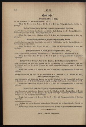 Post- und Telegraphen-Verordnungsblatt für das Verwaltungsgebiet des K.-K. Handelsministeriums 18990811 Seite: 4