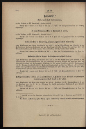 Post- und Telegraphen-Verordnungsblatt für das Verwaltungsgebiet des K.-K. Handelsministeriums 18990819 Seite: 4