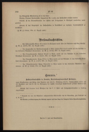 Post- und Telegraphen-Verordnungsblatt für das Verwaltungsgebiet des K.-K. Handelsministeriums 18990901 Seite: 4