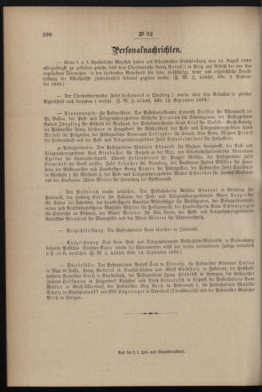 Post- und Telegraphen-Verordnungsblatt für das Verwaltungsgebiet des K.-K. Handelsministeriums 18990920 Seite: 4