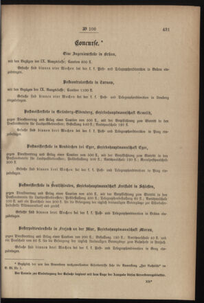 Post- und Telegraphen-Verordnungsblatt für das Verwaltungsgebiet des K.-K. Handelsministeriums 18991005 Seite: 3