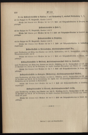 Post- und Telegraphen-Verordnungsblatt für das Verwaltungsgebiet des K.-K. Handelsministeriums 18991014 Seite: 4