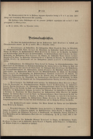 Post- und Telegraphen-Verordnungsblatt für das Verwaltungsgebiet des K.-K. Handelsministeriums 18991125 Seite: 3