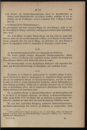 Post- und Telegraphen-Verordnungsblatt für das Verwaltungsgebiet des K.-K. Handelsministeriums 18991129 Seite: 11