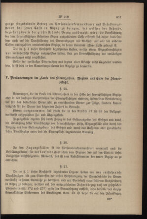 Post- und Telegraphen-Verordnungsblatt für das Verwaltungsgebiet des K.-K. Handelsministeriums 18991129 Seite: 13