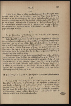 Post- und Telegraphen-Verordnungsblatt für das Verwaltungsgebiet des K.-K. Handelsministeriums 18991129 Seite: 15