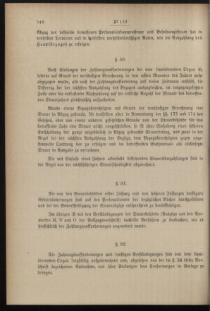 Post- und Telegraphen-Verordnungsblatt für das Verwaltungsgebiet des K.-K. Handelsministeriums 18991129 Seite: 20