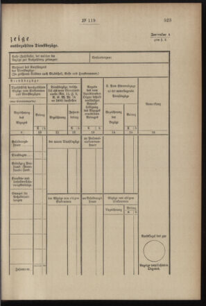 Post- und Telegraphen-Verordnungsblatt für das Verwaltungsgebiet des K.-K. Handelsministeriums 18991129 Seite: 25