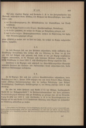 Post- und Telegraphen-Verordnungsblatt für das Verwaltungsgebiet des K.-K. Handelsministeriums 18991129 Seite: 5