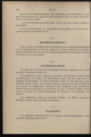 Post- und Telegraphen-Verordnungsblatt für das Verwaltungsgebiet des K.-K. Handelsministeriums 18991201 Seite: 14