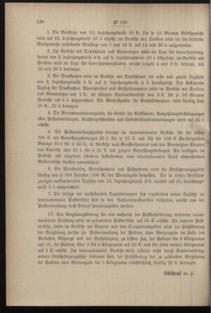 Post- und Telegraphen-Verordnungsblatt für das Verwaltungsgebiet des K.-K. Handelsministeriums 18991201 Seite: 2