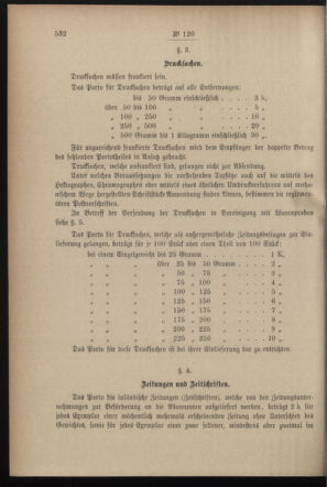 Post- und Telegraphen-Verordnungsblatt für das Verwaltungsgebiet des K.-K. Handelsministeriums 18991201 Seite: 4