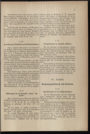 Post- und Telegraphen-Verordnungsblatt für das Verwaltungsgebiet des K.-K. Handelsministeriums 18991205 Seite: 11