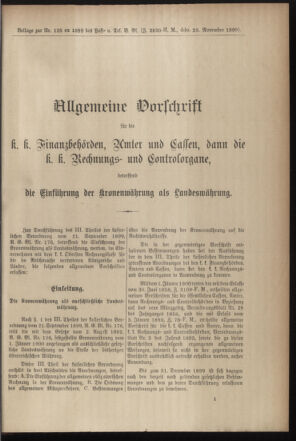 Post- und Telegraphen-Verordnungsblatt für das Verwaltungsgebiet des K.-K. Handelsministeriums 18991205 Seite: 5