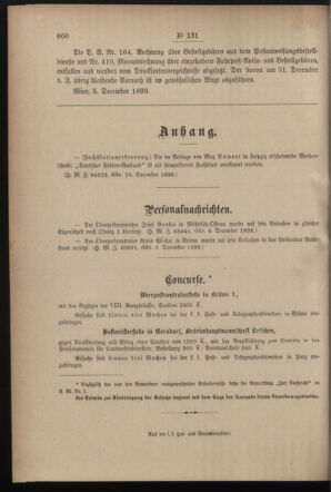 Post- und Telegraphen-Verordnungsblatt für das Verwaltungsgebiet des K.-K. Handelsministeriums 18991218 Seite: 4