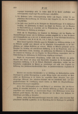 Post- und Telegraphen-Verordnungsblatt für das Verwaltungsgebiet des K.-K. Handelsministeriums 18991220 Seite: 10