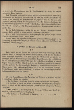 Post- und Telegraphen-Verordnungsblatt für das Verwaltungsgebiet des K.-K. Handelsministeriums 18991220 Seite: 11