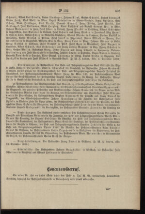 Post- und Telegraphen-Verordnungsblatt für das Verwaltungsgebiet des K.-K. Handelsministeriums 18991220 Seite: 3