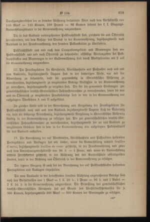 Post- und Telegraphen-Verordnungsblatt für das Verwaltungsgebiet des K.-K. Handelsministeriums 18991222 Seite: 3