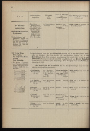 Post- und Telegraphen-Verordnungsblatt für das Verwaltungsgebiet des K.-K. Handelsministeriums 1899bl04 Seite: 20