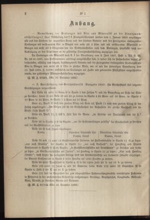 Post- und Telegraphen-Verordnungsblatt für das Verwaltungsgebiet des K.-K. Handelsministeriums 19000104 Seite: 2