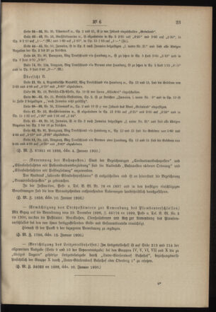 Post- und Telegraphen-Verordnungsblatt für das Verwaltungsgebiet des K.-K. Handelsministeriums 19000118 Seite: 3