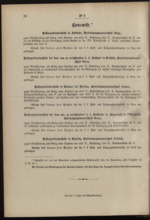 Post- und Telegraphen-Verordnungsblatt für das Verwaltungsgebiet des K.-K. Handelsministeriums 19000118 Seite: 4