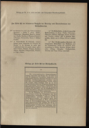 Post- und Telegraphen-Verordnungsblatt für das Verwaltungsgebiet des K.-K. Handelsministeriums 19000130 Seite: 7