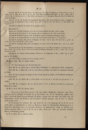 Post- und Telegraphen-Verordnungsblatt für das Verwaltungsgebiet des K.-K. Handelsministeriums 19000210 Seite: 3