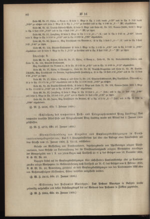 Post- und Telegraphen-Verordnungsblatt für das Verwaltungsgebiet des K.-K. Handelsministeriums 19000217 Seite: 4